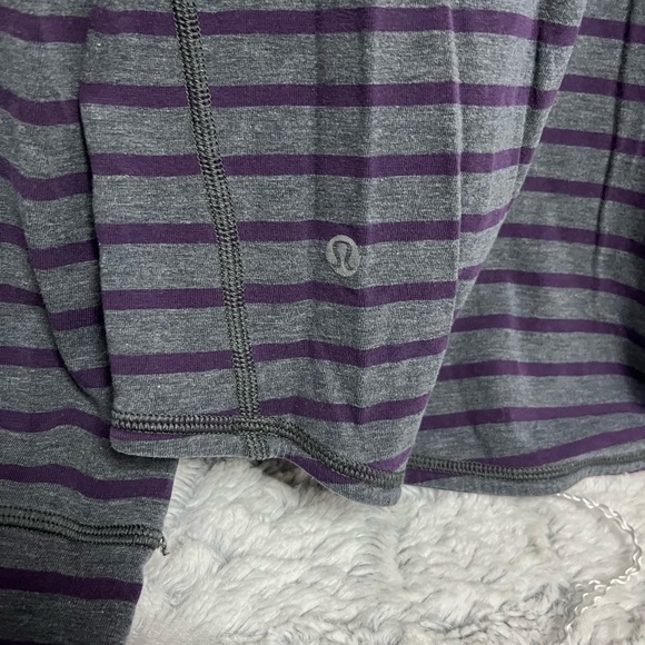 Lululemon Striped Mens 4 button Henley long sleeve XL - Picture 4 of 7
